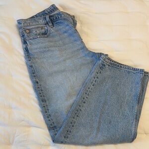 Offers considered American Eagle Outfitters Light Blue Flare Jeans